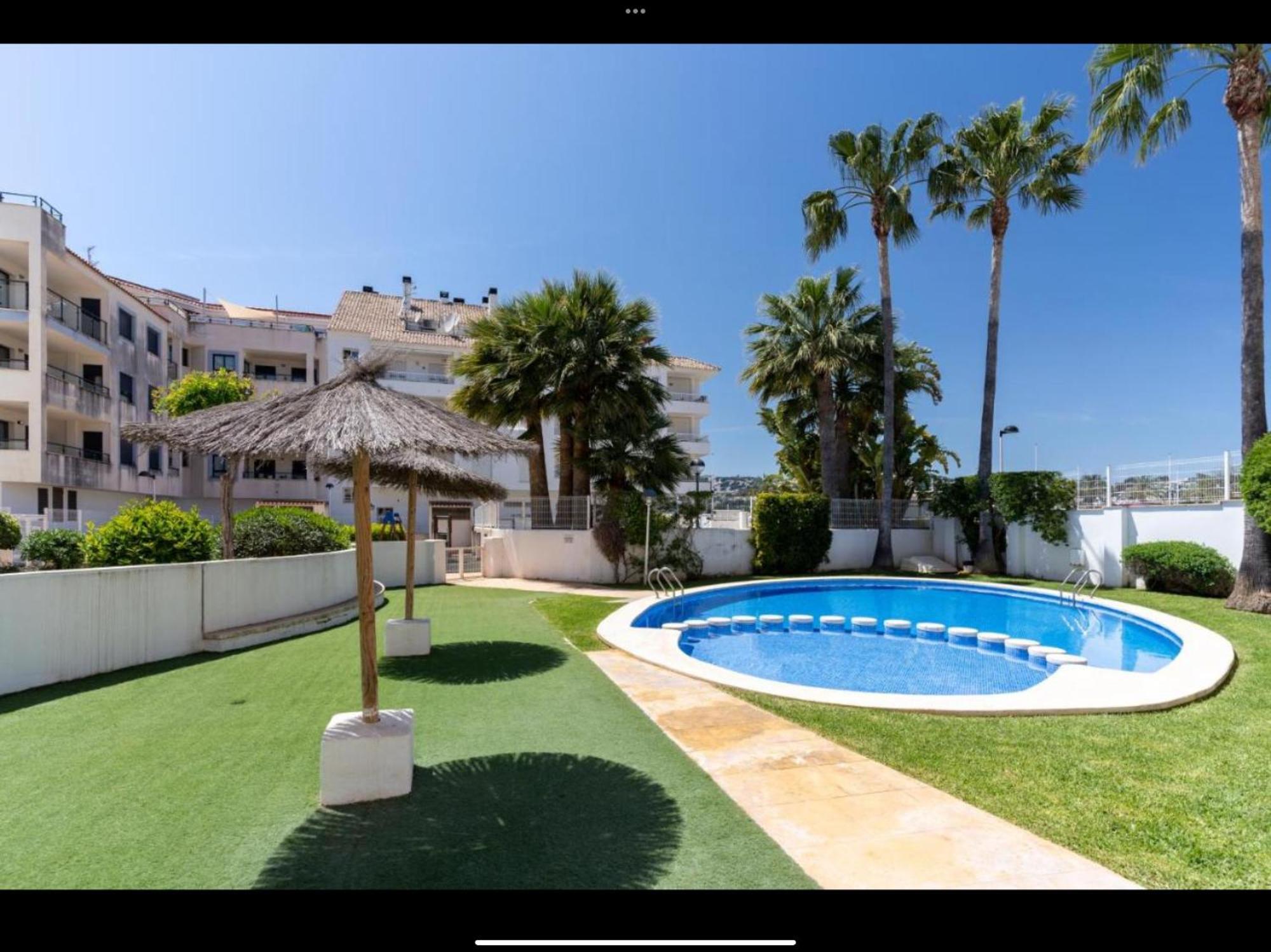 Stadscentrum Moraira Appartement El Sol De Moraira Met Zwembad Ngoại thất bức ảnh